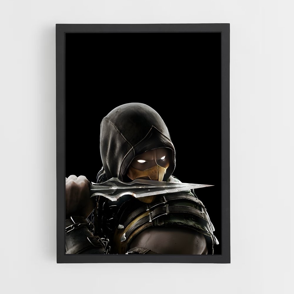 Poster Scorpion: Fatality – affiche Mortal kombat (vue 2)